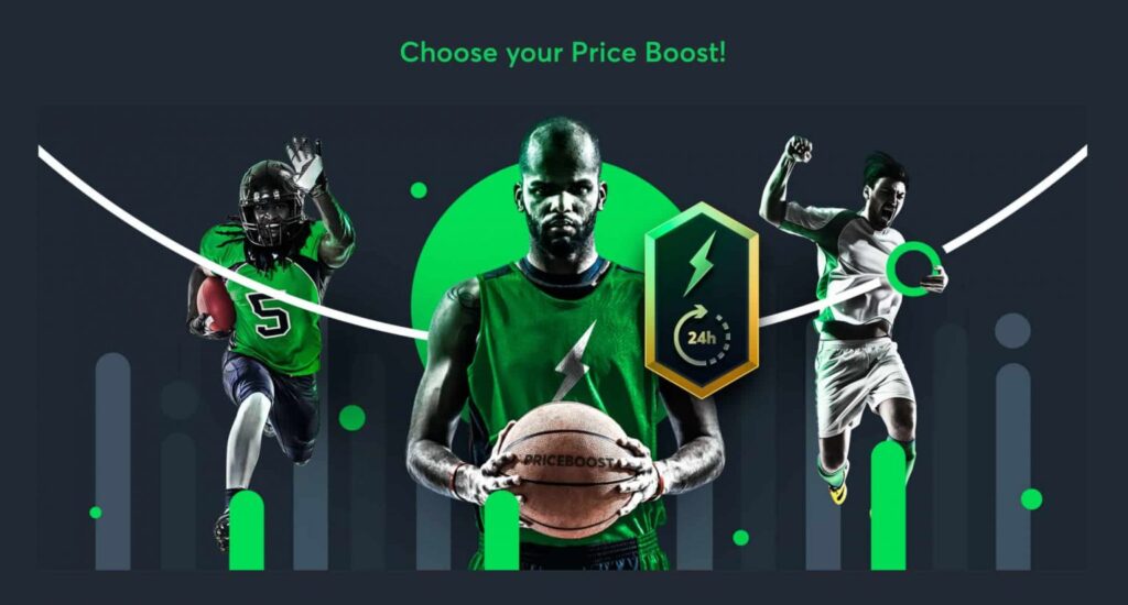 Sportsbet.io 스포츠북 주요 장점 – 가격 촉진 (Price Boost)