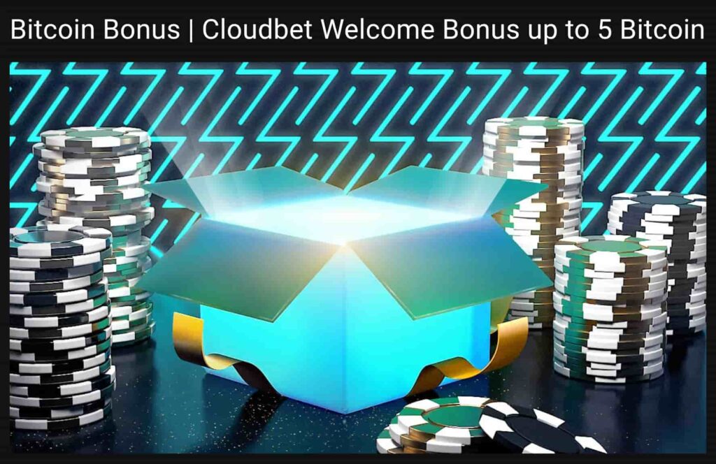 Cloudbet 카지노 환영 보너스